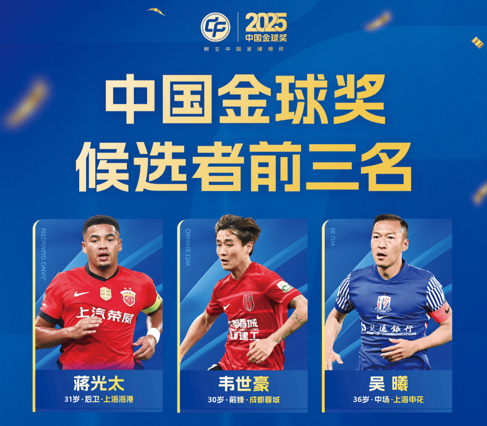 开云体育app下载-中国金球奖前3公布 王钰栋争金童 李昊无缘金手套 邵佳一角逐金帅